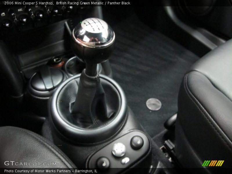 British Racing Green Metallic / Panther Black 2006 Mini Cooper S Hardtop