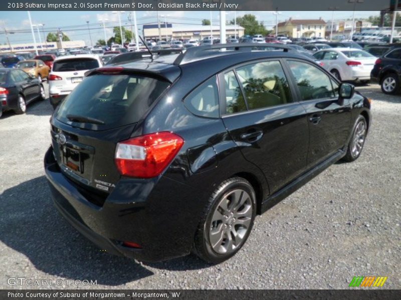 Obsidian Black Pearl / Ivory 2013 Subaru Impreza 2.0i Sport Premium 5 Door