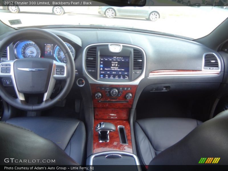 Blackberry Pearl / Black 2012 Chrysler 300 Limited