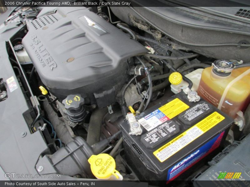 Brilliant Black / Dark Slate Gray 2006 Chrysler Pacifica Touring AWD