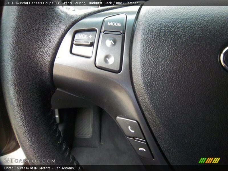 Bathurst Black / Black Leather 2011 Hyundai Genesis Coupe 3.8 Grand Touring