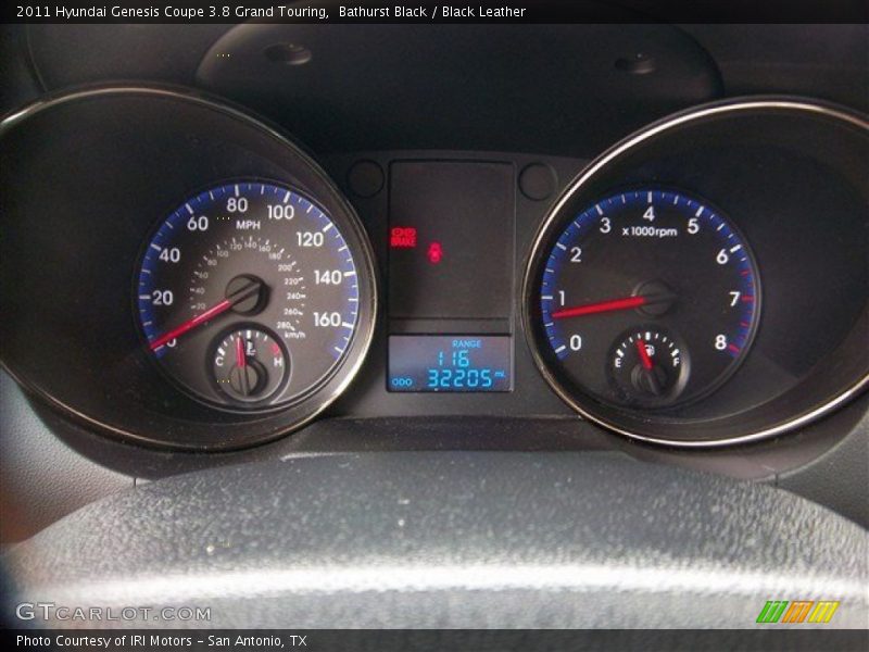 Bathurst Black / Black Leather 2011 Hyundai Genesis Coupe 3.8 Grand Touring