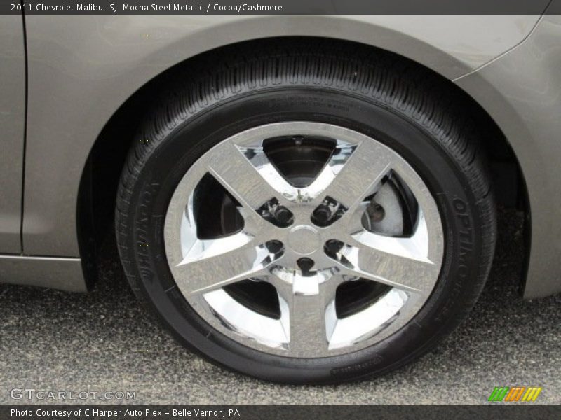 Mocha Steel Metallic / Cocoa/Cashmere 2011 Chevrolet Malibu LS