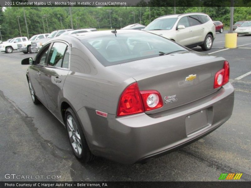 Mocha Steel Metallic / Cocoa/Cashmere 2011 Chevrolet Malibu LS