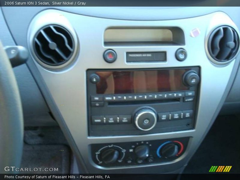 Silver Nickel / Gray 2006 Saturn ION 3 Sedan