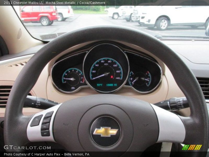Mocha Steel Metallic / Cocoa/Cashmere 2011 Chevrolet Malibu LS