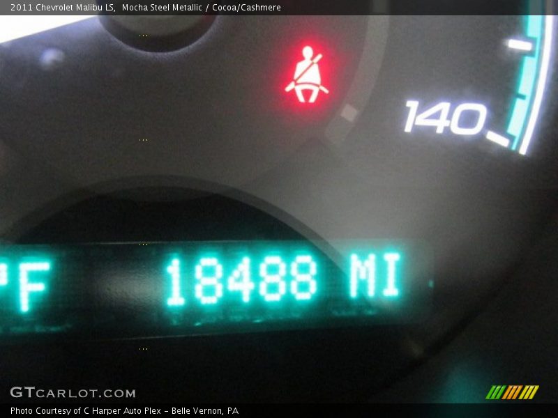 Mocha Steel Metallic / Cocoa/Cashmere 2011 Chevrolet Malibu LS