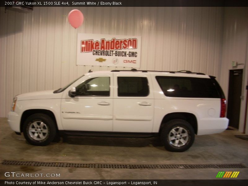 Summit White / Ebony Black 2007 GMC Yukon XL 1500 SLE 4x4