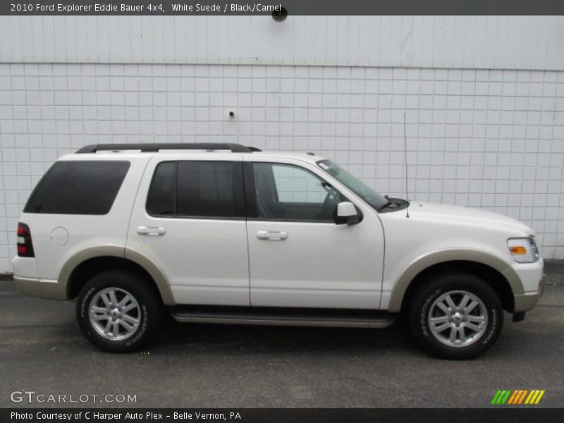 White Suede / Black/Camel 2010 Ford Explorer Eddie Bauer 4x4