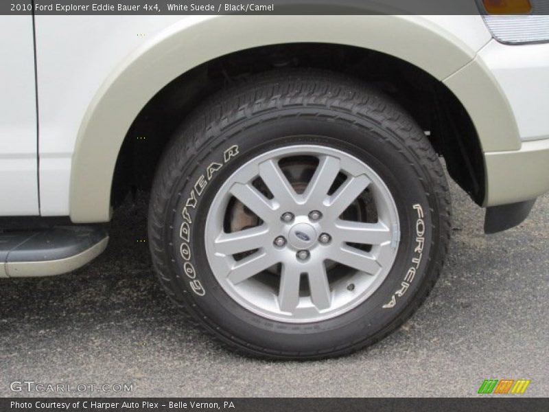 White Suede / Black/Camel 2010 Ford Explorer Eddie Bauer 4x4
