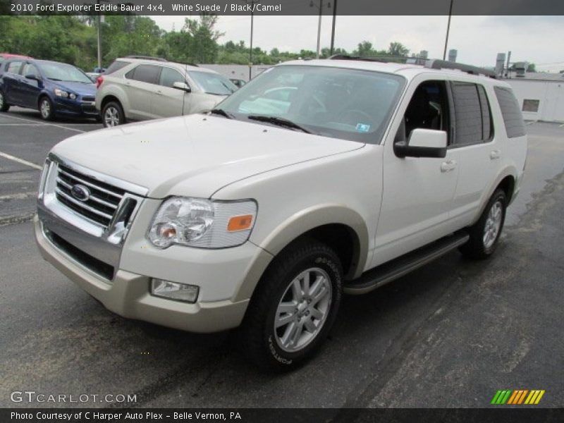 White Suede / Black/Camel 2010 Ford Explorer Eddie Bauer 4x4