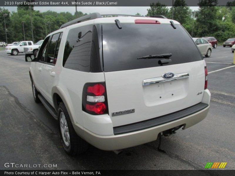 White Suede / Black/Camel 2010 Ford Explorer Eddie Bauer 4x4