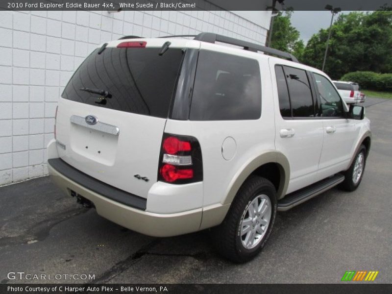 White Suede / Black/Camel 2010 Ford Explorer Eddie Bauer 4x4