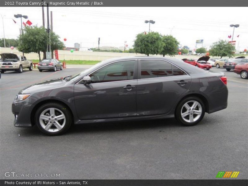 Magnetic Gray Metallic / Black 2012 Toyota Camry SE