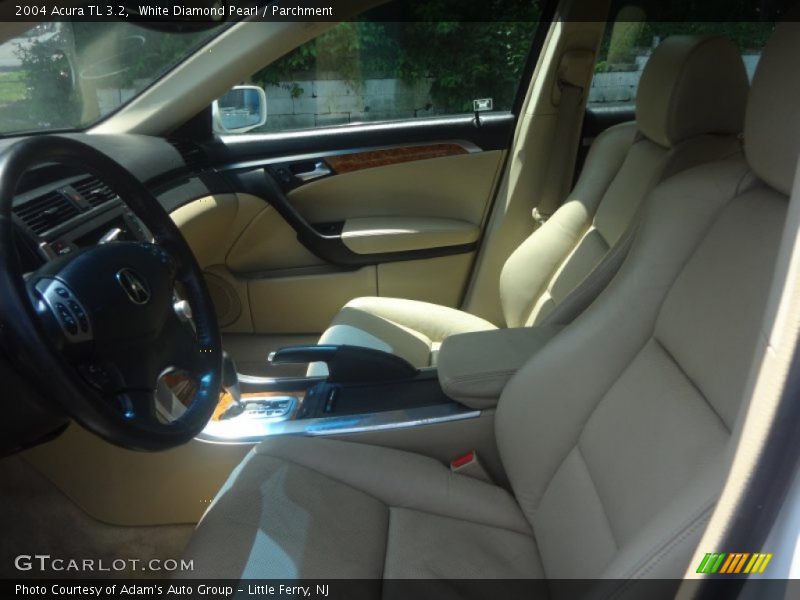 White Diamond Pearl / Parchment 2004 Acura TL 3.2