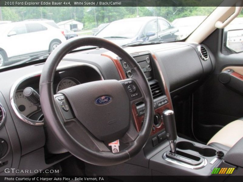 White Suede / Black/Camel 2010 Ford Explorer Eddie Bauer 4x4
