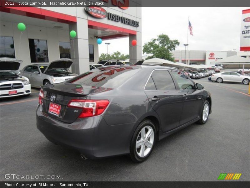 Magnetic Gray Metallic / Black 2012 Toyota Camry SE