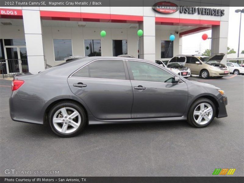 Magnetic Gray Metallic / Black 2012 Toyota Camry SE
