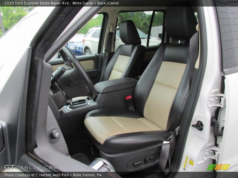 White Suede / Black/Camel 2010 Ford Explorer Eddie Bauer 4x4