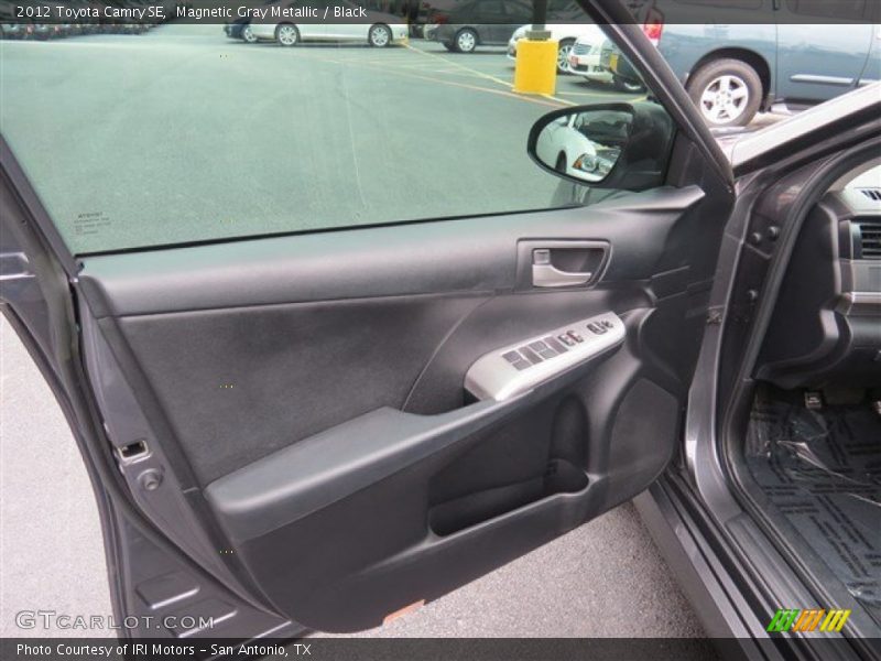 Magnetic Gray Metallic / Black 2012 Toyota Camry SE