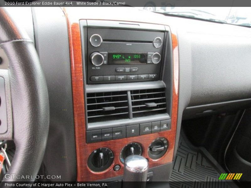 White Suede / Black/Camel 2010 Ford Explorer Eddie Bauer 4x4