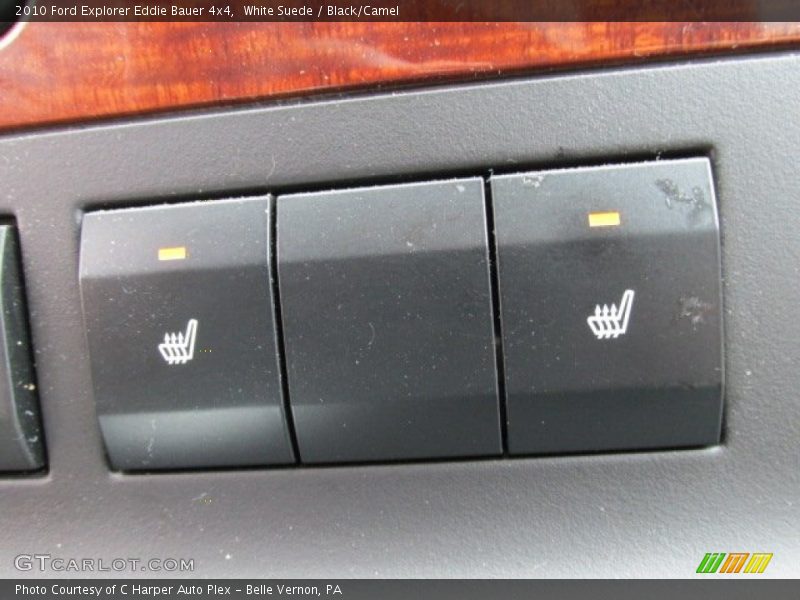 White Suede / Black/Camel 2010 Ford Explorer Eddie Bauer 4x4