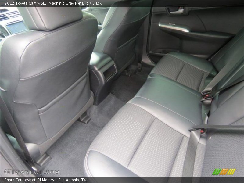 Magnetic Gray Metallic / Black 2012 Toyota Camry SE