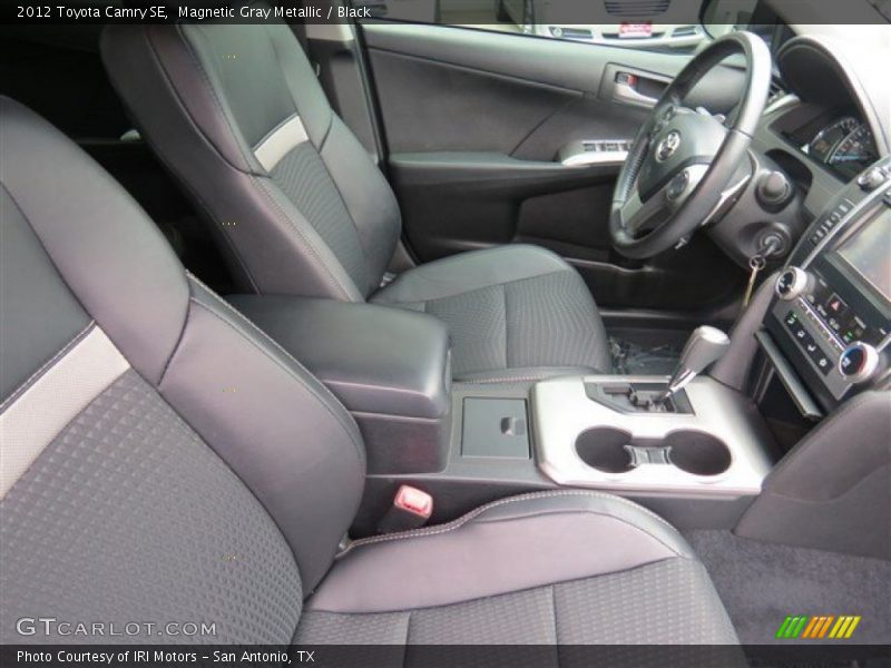 Magnetic Gray Metallic / Black 2012 Toyota Camry SE