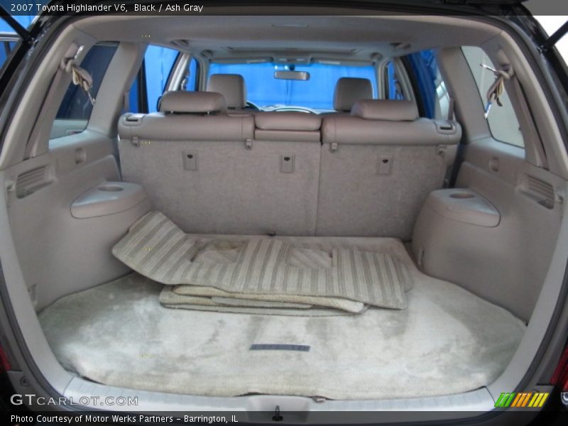 Black / Ash Gray 2007 Toyota Highlander V6
