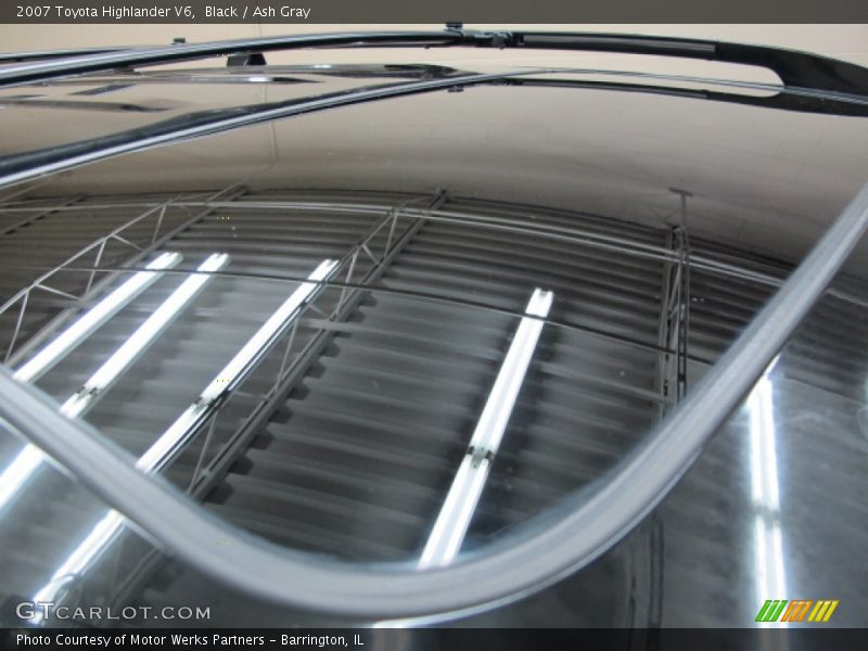 Black / Ash Gray 2007 Toyota Highlander V6