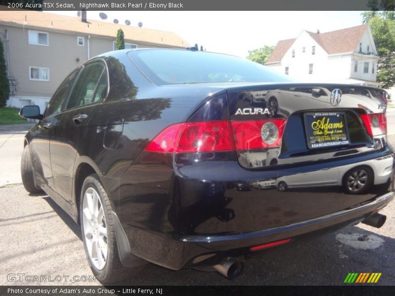 Nighthawk Black Pearl / Ebony Black 2006 Acura TSX Sedan
