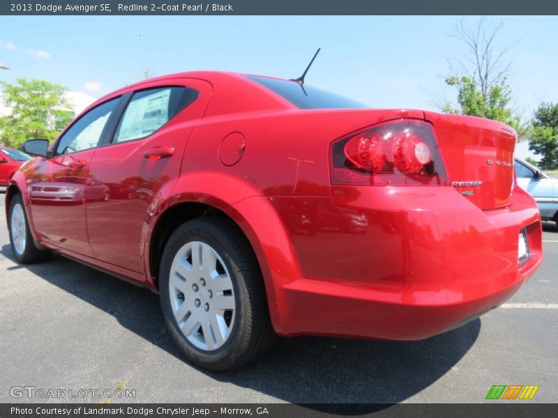 Redline 2-Coat Pearl / Black 2013 Dodge Avenger SE