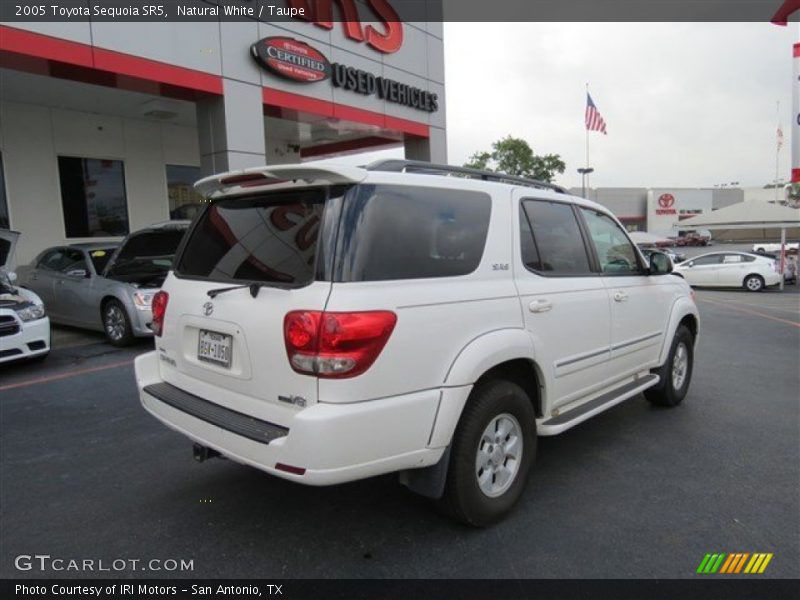 Natural White / Taupe 2005 Toyota Sequoia SR5