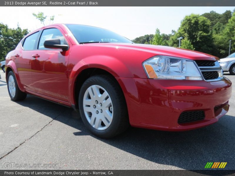 Redline 2-Coat Pearl / Black 2013 Dodge Avenger SE