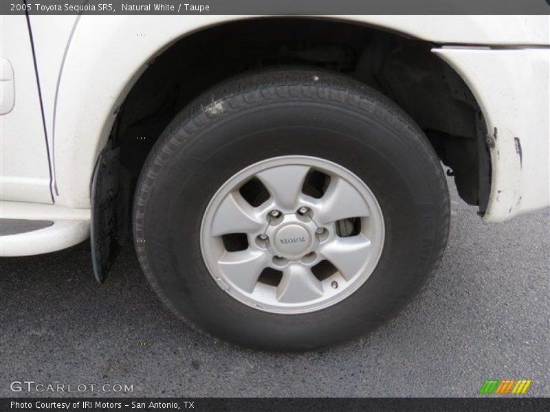 Natural White / Taupe 2005 Toyota Sequoia SR5