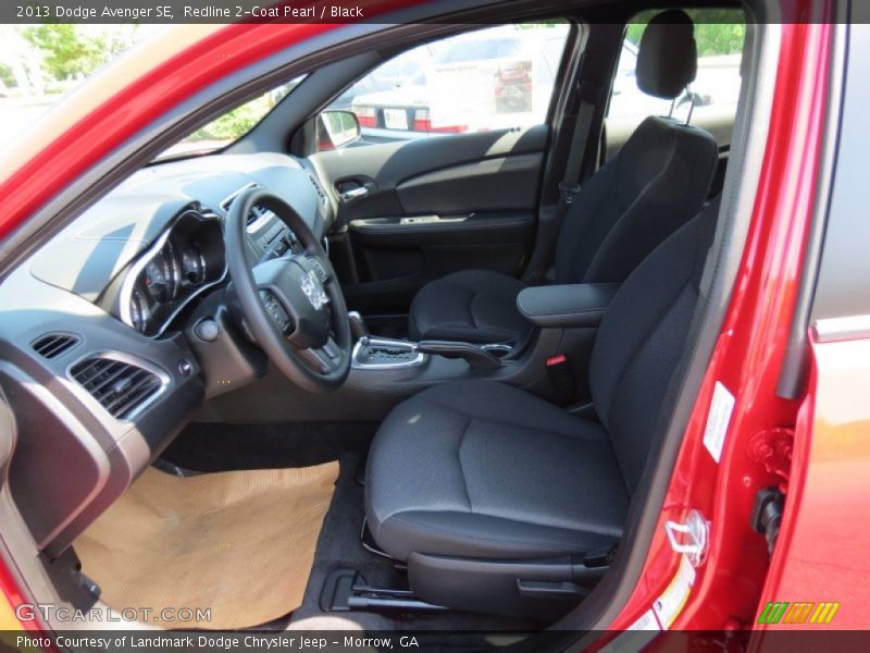 Redline 2-Coat Pearl / Black 2013 Dodge Avenger SE