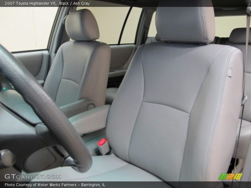 Black / Ash Gray 2007 Toyota Highlander V6