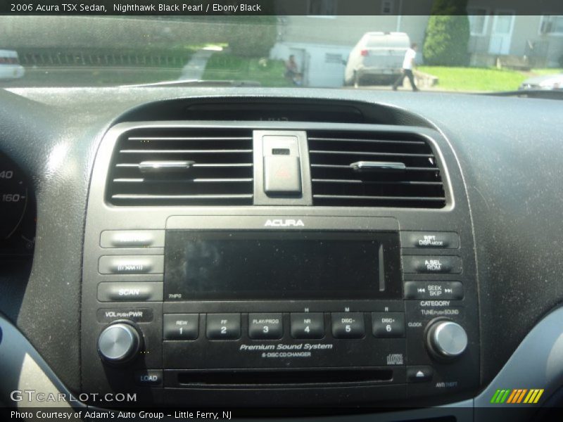 Nighthawk Black Pearl / Ebony Black 2006 Acura TSX Sedan
