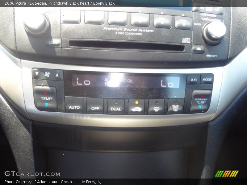 Nighthawk Black Pearl / Ebony Black 2006 Acura TSX Sedan