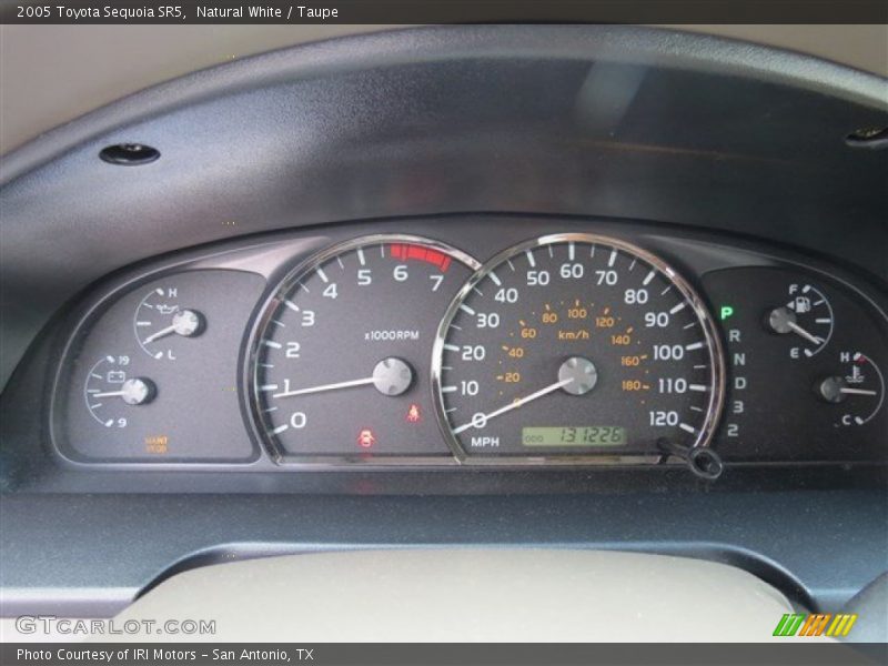 Natural White / Taupe 2005 Toyota Sequoia SR5