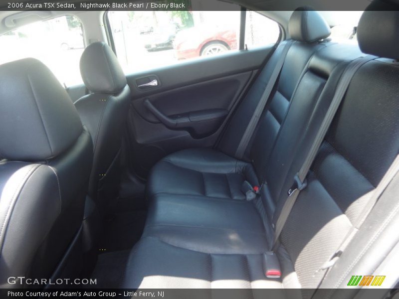 Nighthawk Black Pearl / Ebony Black 2006 Acura TSX Sedan