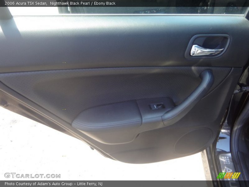 Nighthawk Black Pearl / Ebony Black 2006 Acura TSX Sedan