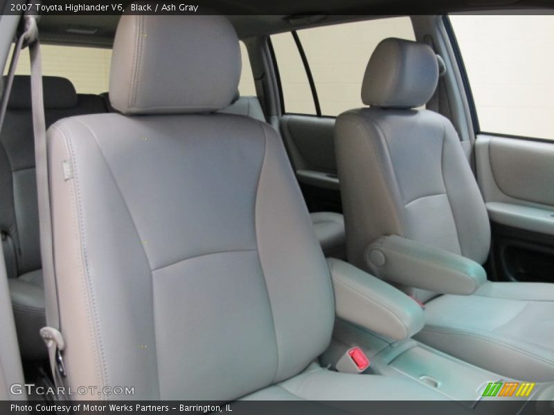 Black / Ash Gray 2007 Toyota Highlander V6