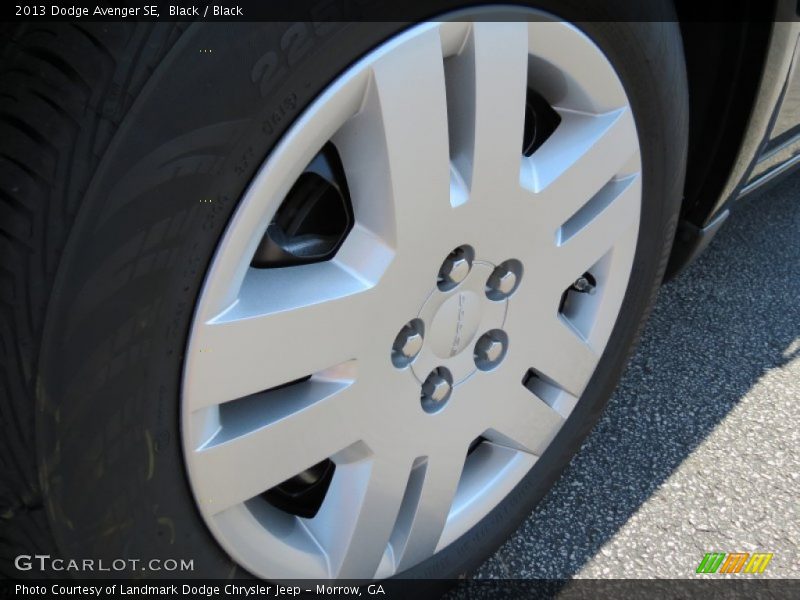 Black / Black 2013 Dodge Avenger SE