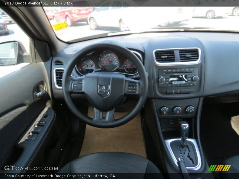Black / Black 2013 Dodge Avenger SE