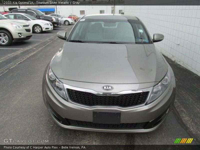 Titanium Silver Metallic / Gray 2013 Kia Optima LX