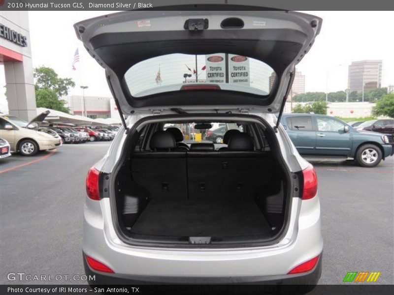 Diamond Silver / Black 2010 Hyundai Tucson GLS