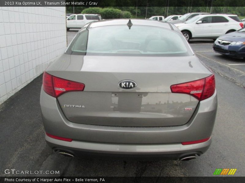 Titanium Silver Metallic / Gray 2013 Kia Optima LX