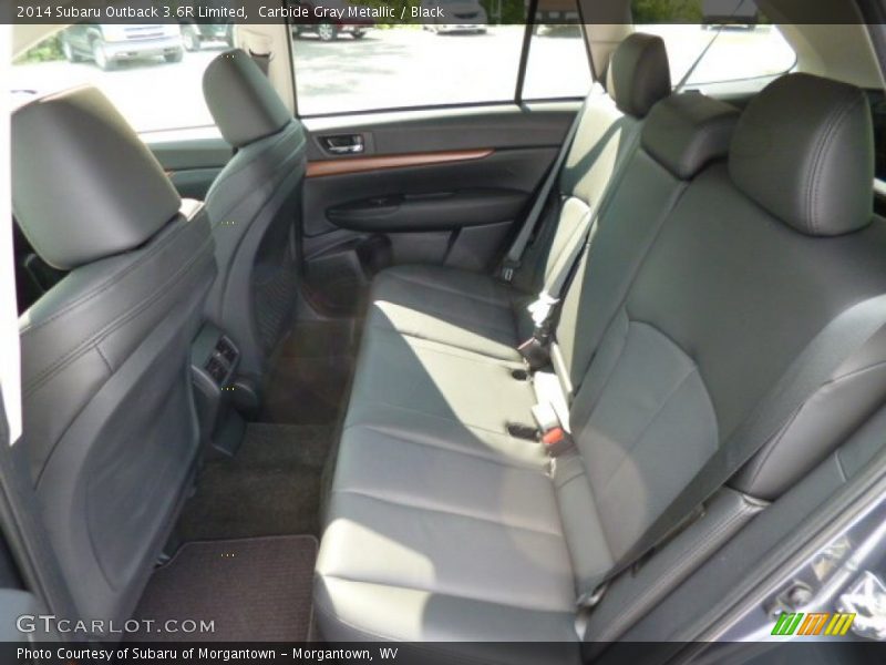 Rear Seat of 2014 Outback 3.6R Limited