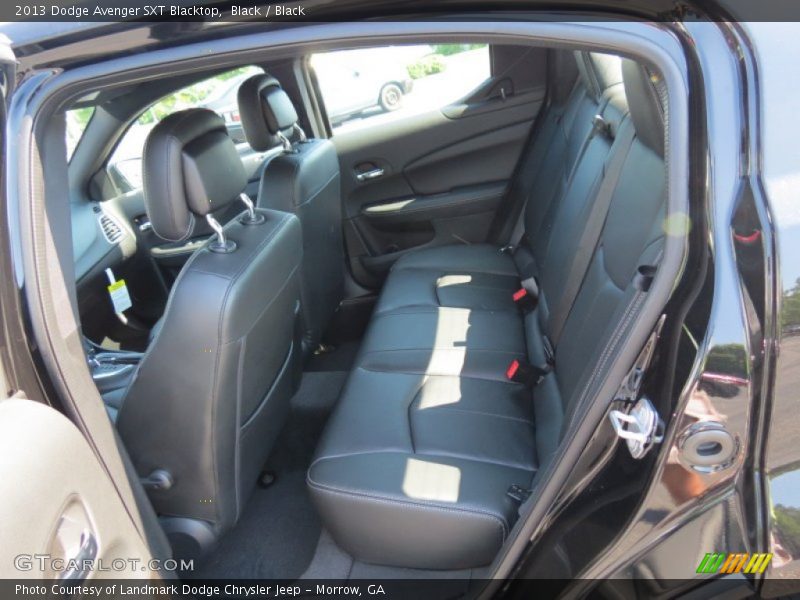 Black / Black 2013 Dodge Avenger SXT Blacktop